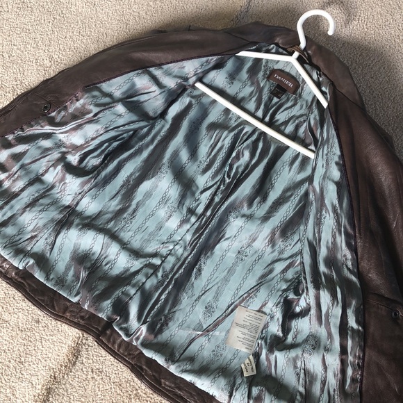 Daniel Brown Leather Jacket - Picture 3 of 4